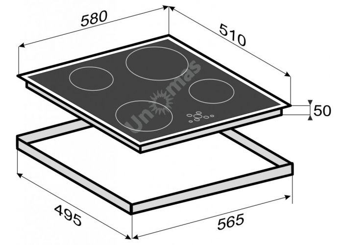 Zigmund & Shtain CIS 028.60 BX индукционная варочная поверхность Zigmund & Shtain CIS 028.60 BX индукционная варочная поверхность