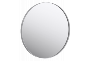 Зеркало в металлической раме RM 80, RM0208W (белый)