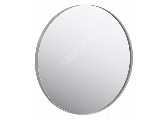 Зеркало в металлической раме RM 80, RM0208W (белый)
