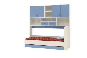 Дельта 21.03  Кровать с антресолью (Тренд)