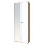 Эмилия Шкаф для одежды ЭЛ-13К комбинированный дуб крафт золотой/меренга