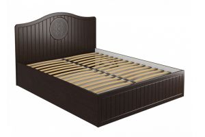 Монблан, Кровать «Монблан» МБ-606К (2000х1600) венге/орех шоколадный
