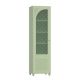 Соня Премиум зеленый/силк грасс, СО-13К шкаф-пенал со стеклом левый