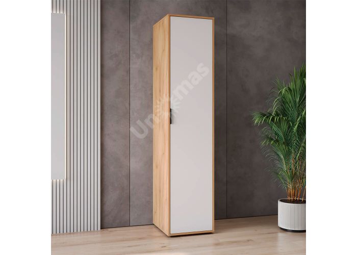 Пенал Оптима, ОП-02 дуб крафт золотой/меренга