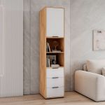 Пенал Оптима, ОП-03 дуб крафт золотой/меренга