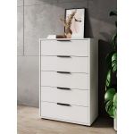 Комод Оптима, ОП-05 белый структурный/меренга