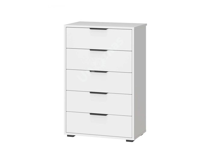 Комод Оптима, ОП-05 белый структурный/меренга