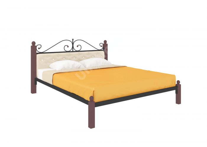 Диана Lux (мягкая), кровать двуспальная 180 см