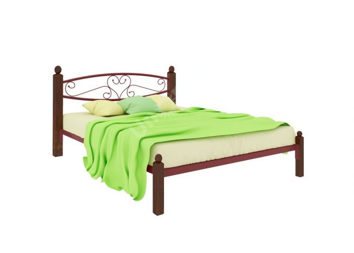 Каролина Lux, кровать двуспальная 160 см