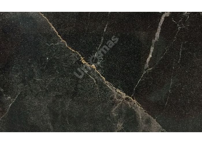 Панель стеновая 3000*600*6 20 глянец Мрамор марквина черный