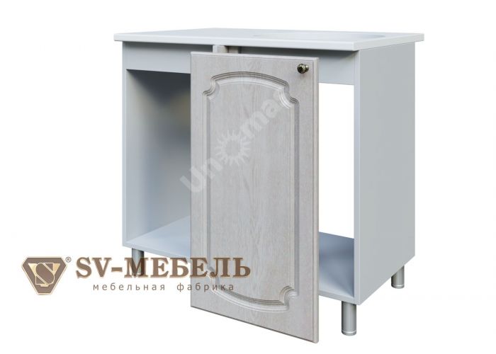 Классика Сосна белая, М1000у Стол под мойку (угловой) правый/левый Классика Сосна белая, М1000у Стол под мойку (угловой) правый/левый