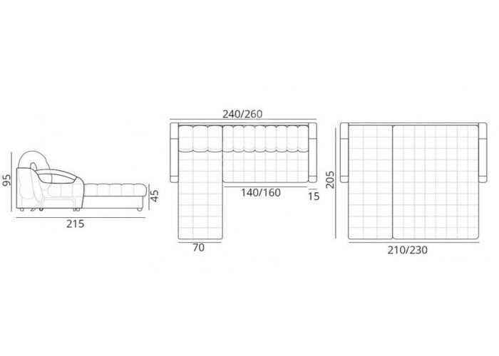 Диван Угловой "Аккорд-2"