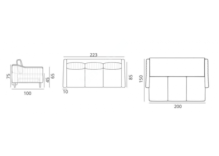 Диван Прямой "Монталь"