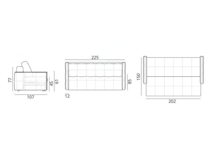 Диван Прямой "Агат"
