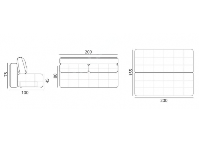 Диван Прямой "Элвис"