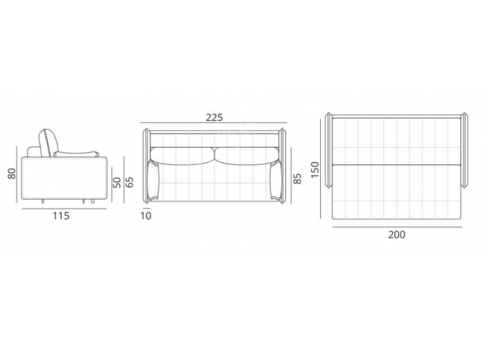 Диван Прямой "Твист"