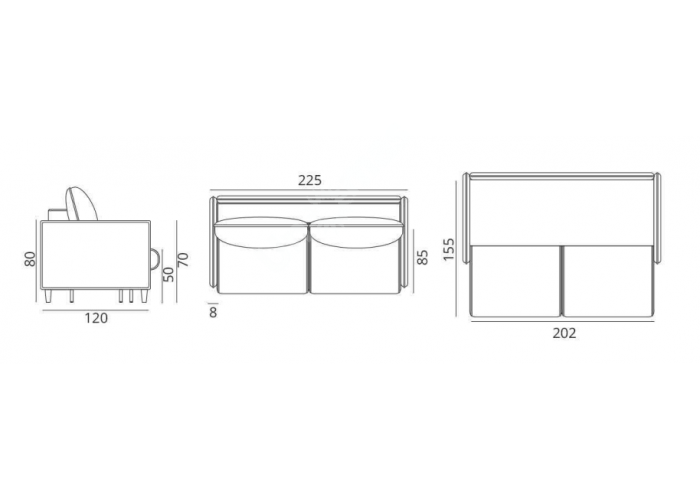 Диван Прямой "Стенли"
